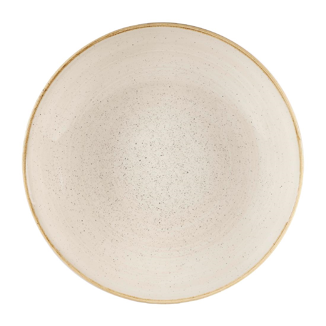 Churchill Stonecast Nutmeg Cream coupe kom Large 30.5 cm pak van 6