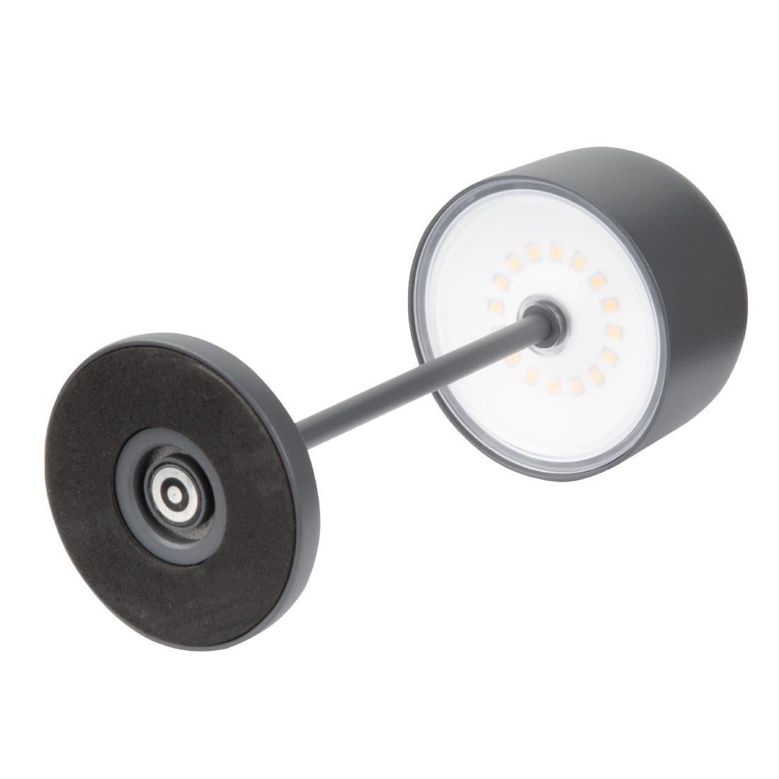 Olympia Siena Tafellamp Ronde Koepel Grijs 200mm Olympia Siena Tafellamp Ronde Koepel Grijs 200mm