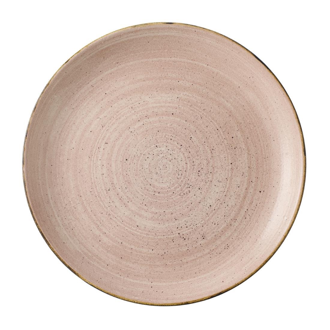 Churchill Stonecast Raw Terracotta Evolve Coupe Teller 286mm (12 Stück)