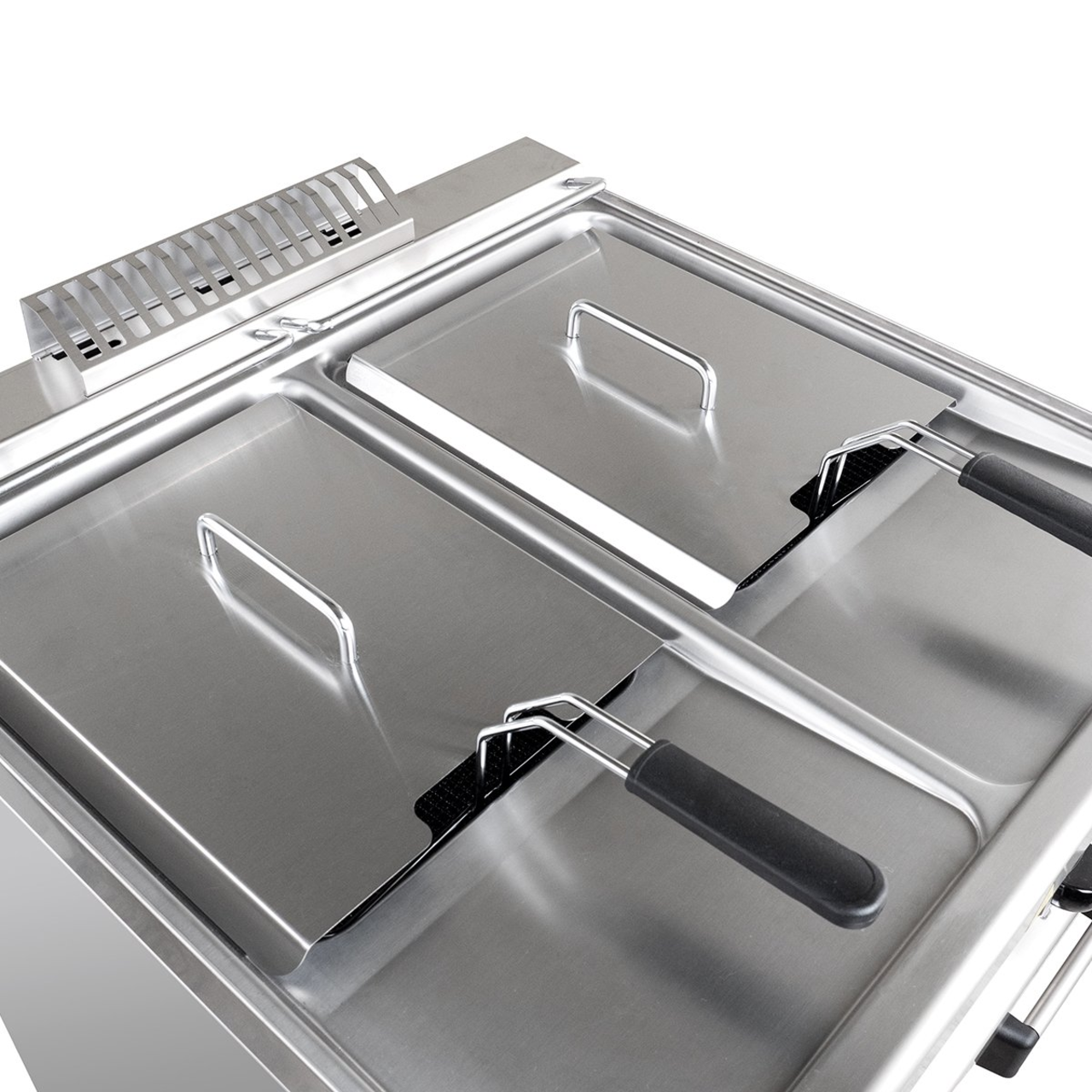 Elektrische friteuse serie 700 - 70/70 - 13+13 liter