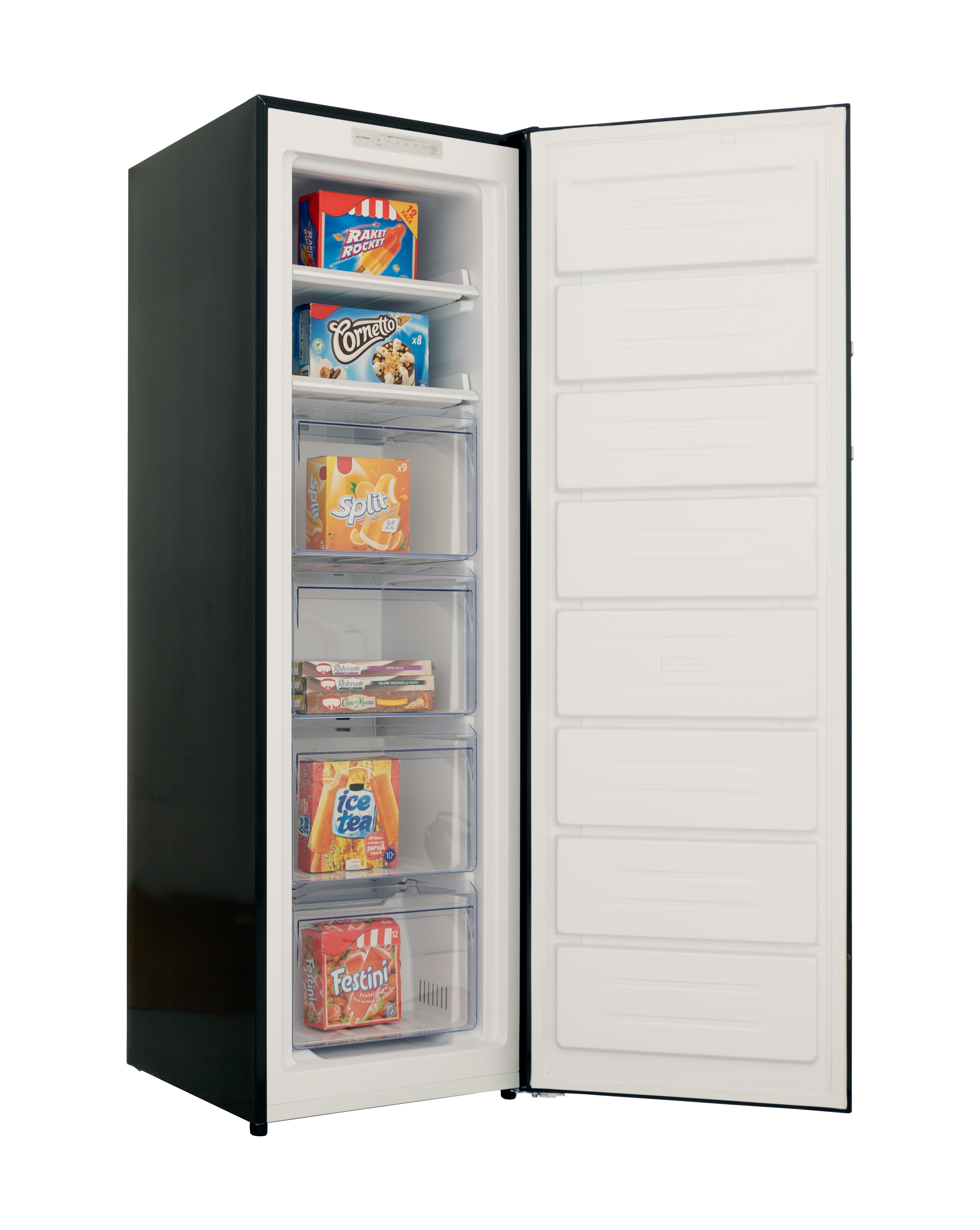 Congélateur - Noir - 204L - No-Frost - Frilec