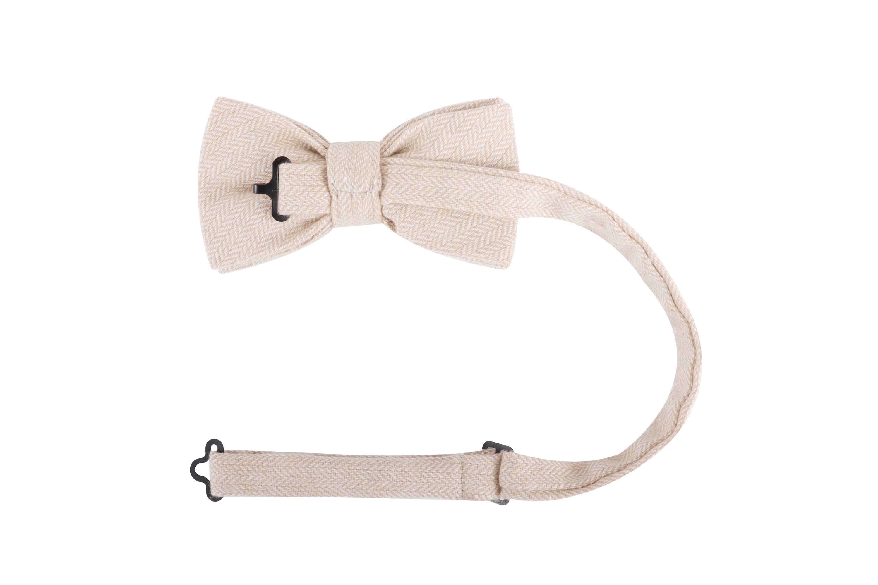 Nœud papillon Urban-Herringbone - Sable