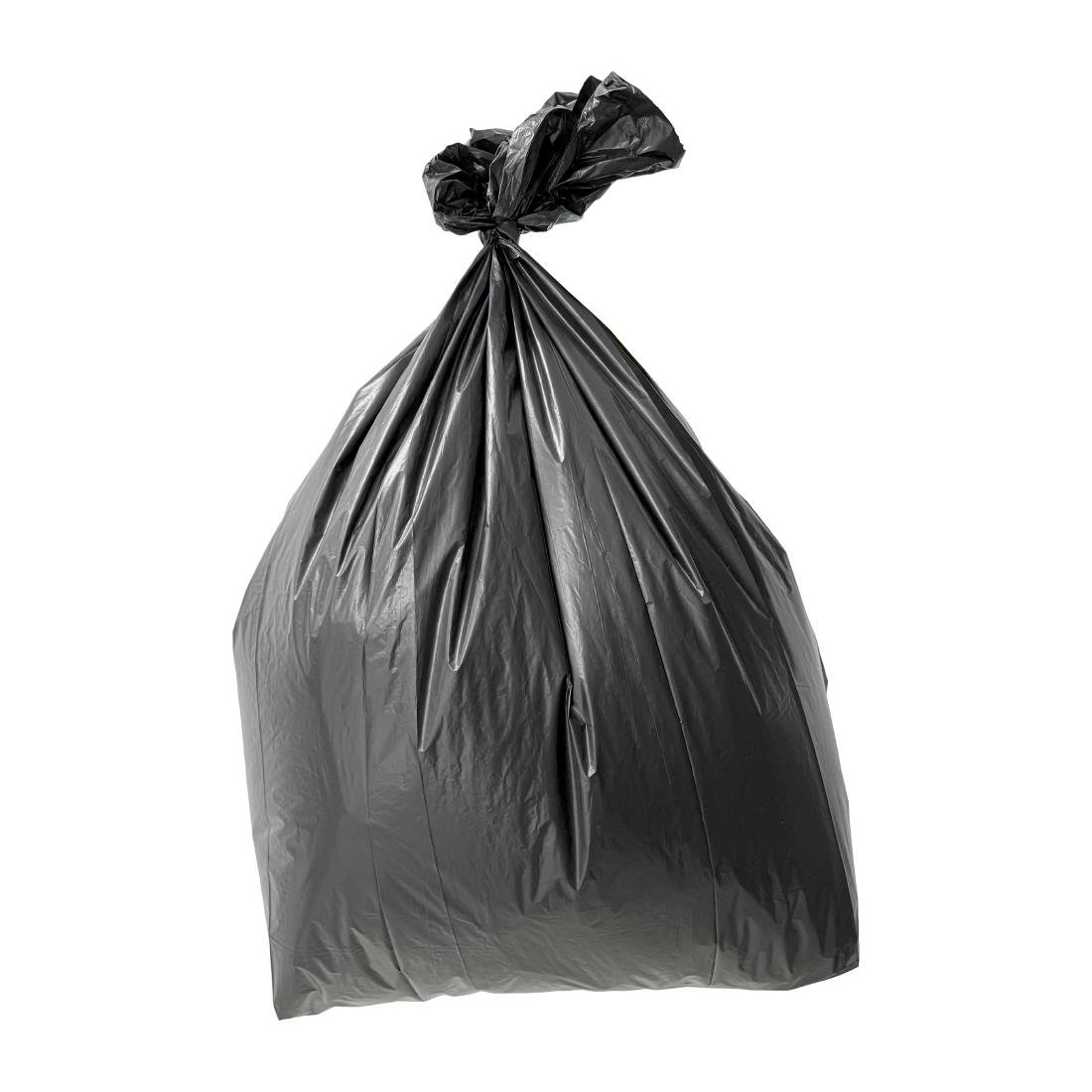 Sacs-poubelle standard noirs Jantex 80 L (lot de 200)
