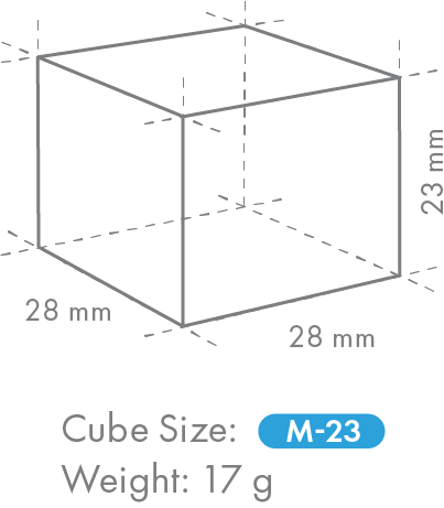 Hoshizaki - Volleiswürfelbereiter - 103 kg/24 h - 38 kg Vorratsbehälter - IM-130CPE-U-23