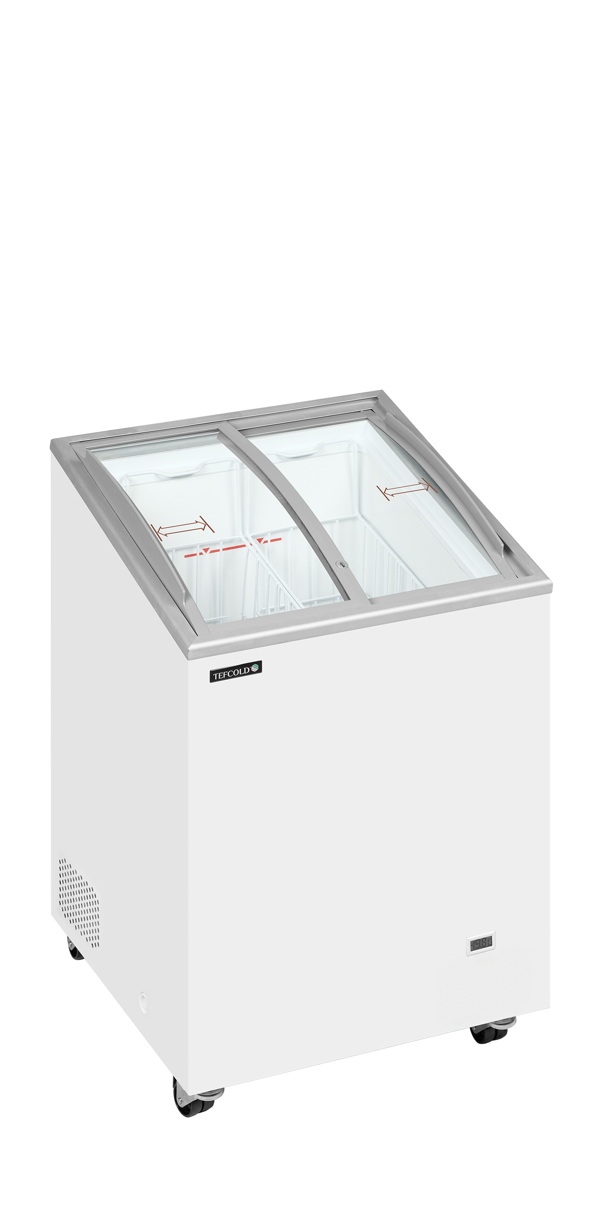 TEFCOLD Eiscreme-Gefriertruhen - IC101SCEB LED