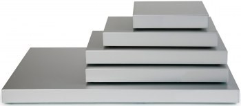 Kühl-Servierplatte Stay Cool 1/6 GN | Aluminium | 176x162x(h)36mm