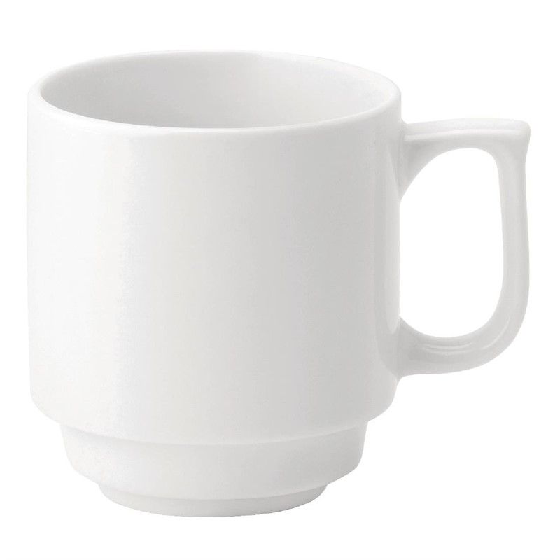 OUTLET - Mok Pure White 280ml - 36 stuks
