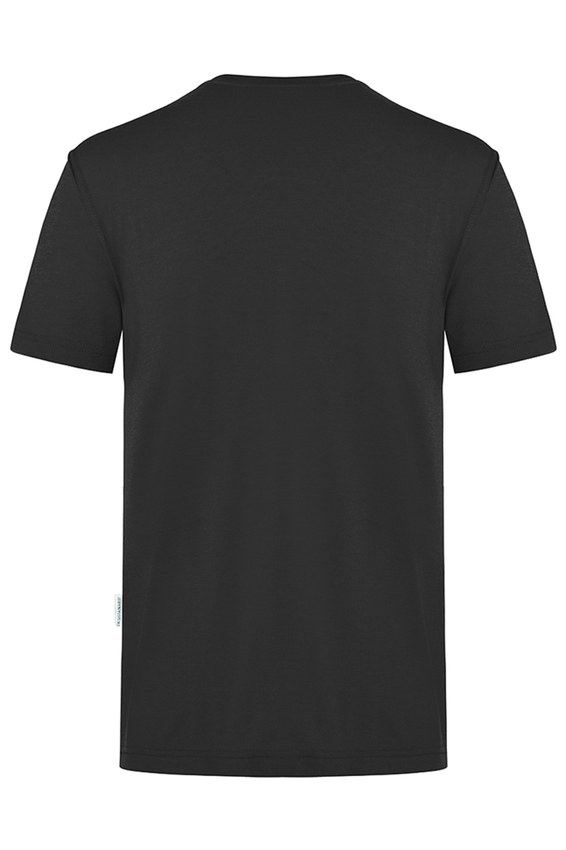 Herren Workwear T-Shirt Casual-Flair, aus nachhaltigem Material - Schwarz - L