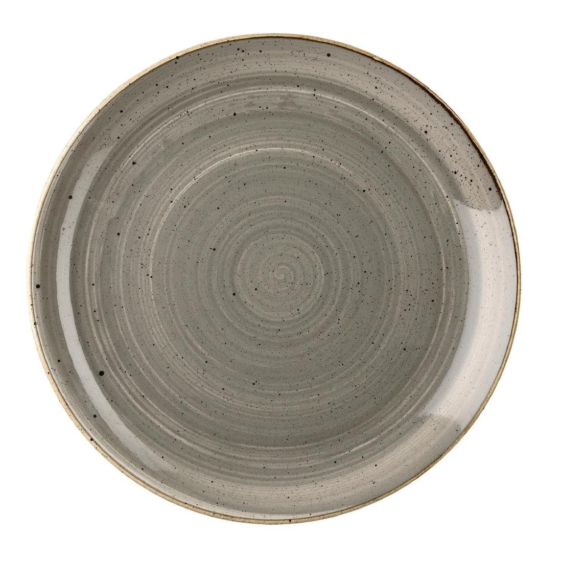 Churchill Stonecast Grey Coupe Evolve Tellerbox 6