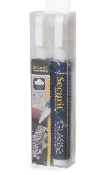 Waterproof Krijtstiften Wit | 2-6mm | 2 Stuks