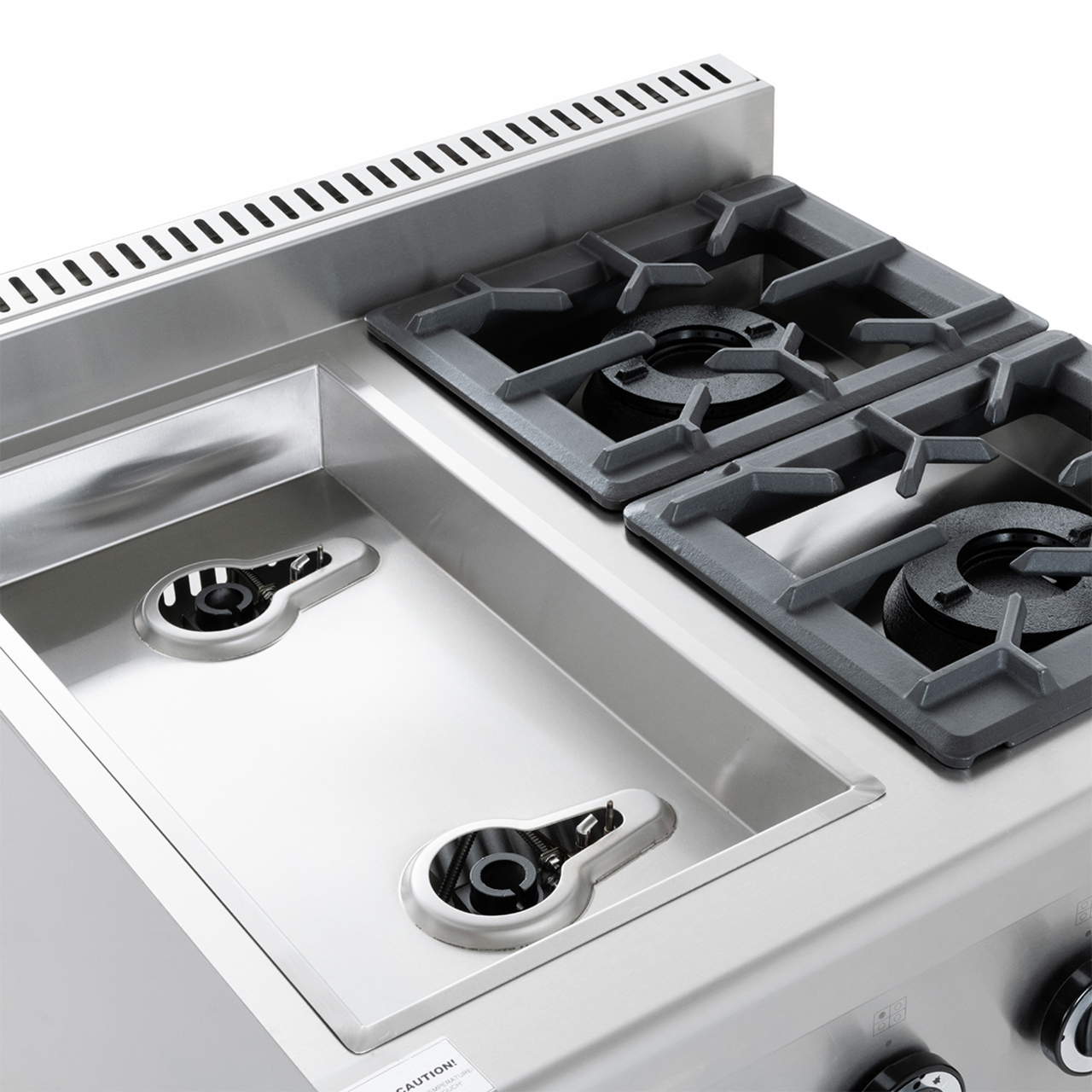 Gasfornuis ECO met open onderstel - 28,8 kW - 4 branders
