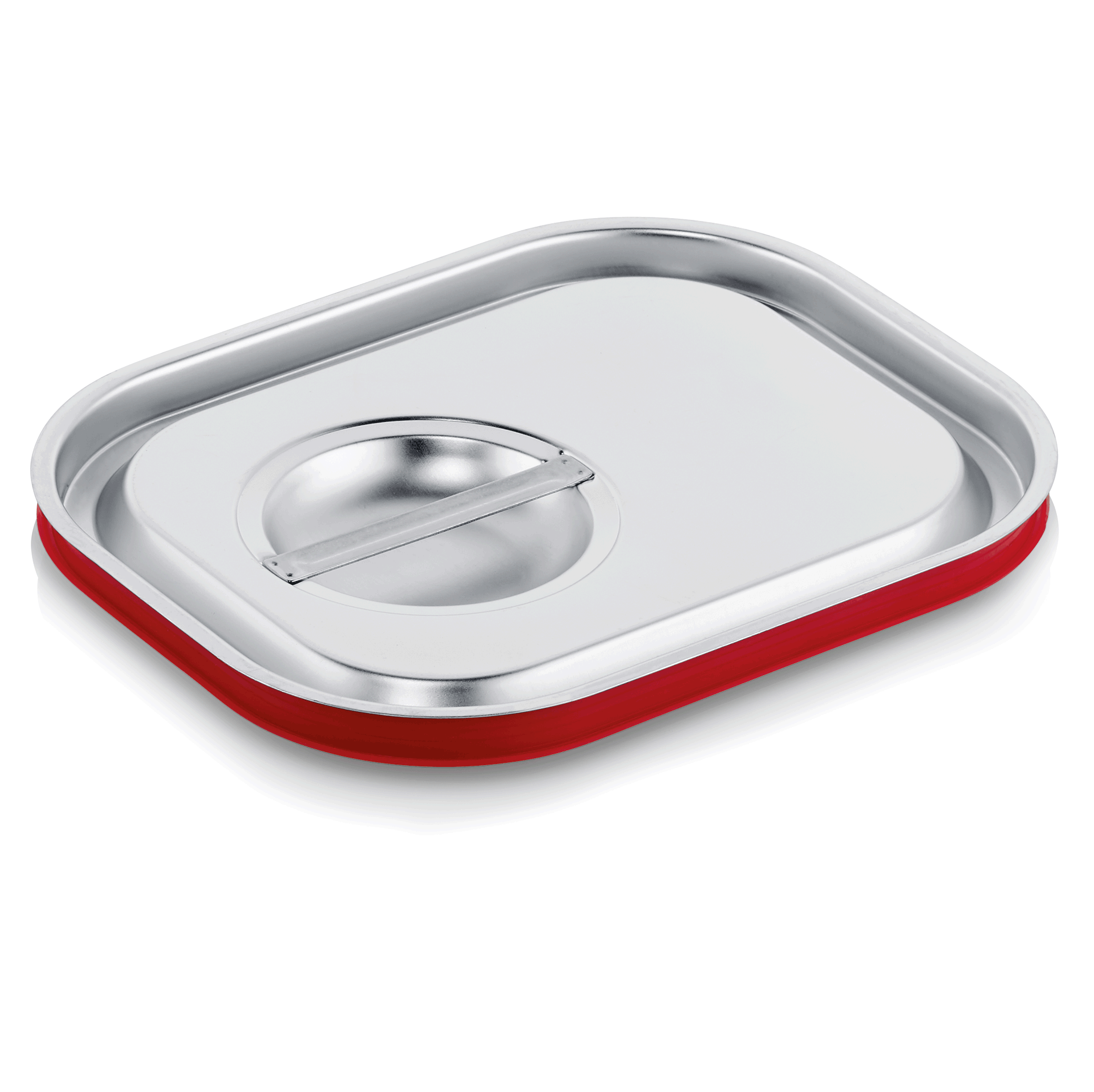 GN Transportdeckel GN CORE 1/2, Silikondichtung, Chromnickelstahl