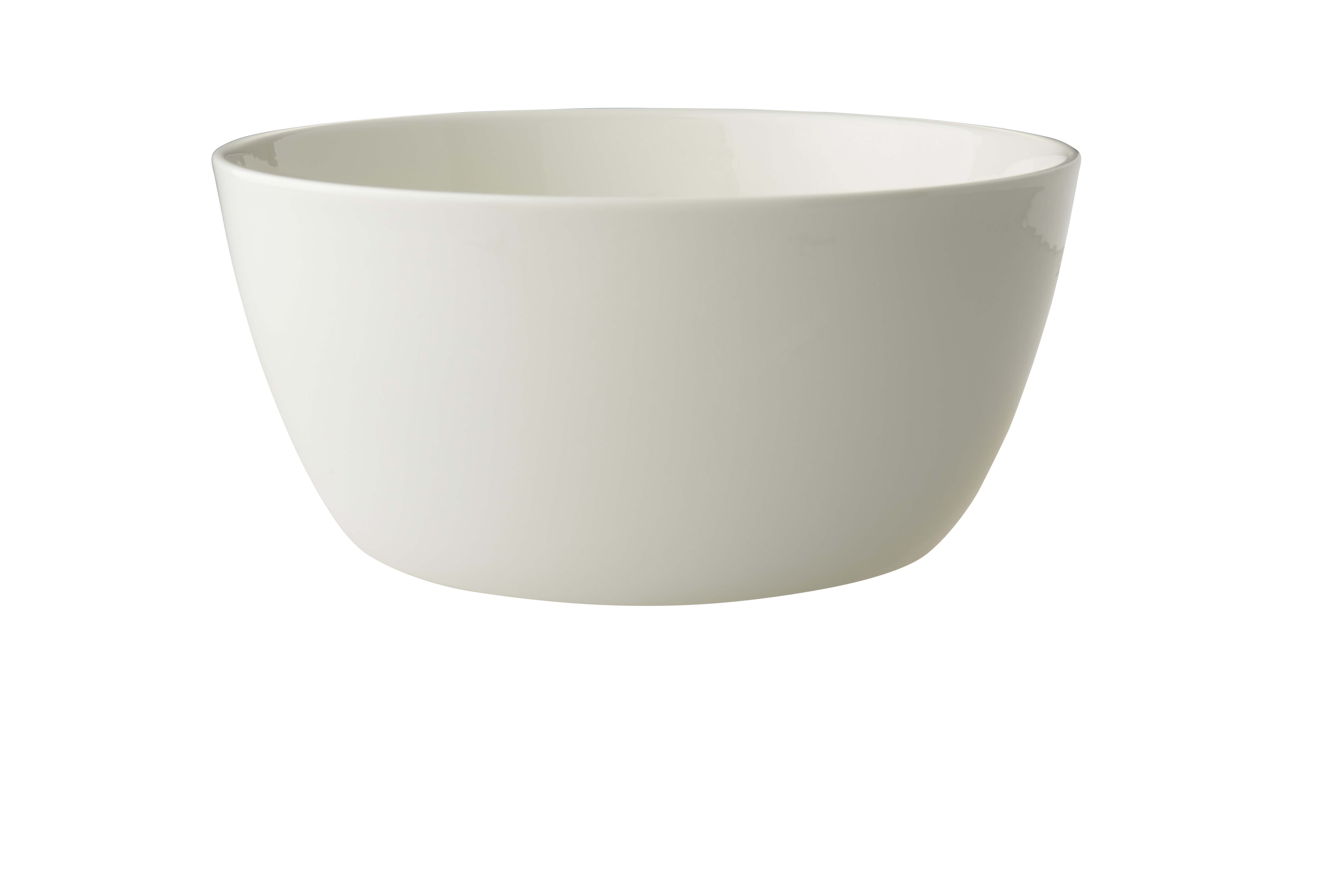 Schaal 058 Lux 21 cm 2 l Offwhite Porselein