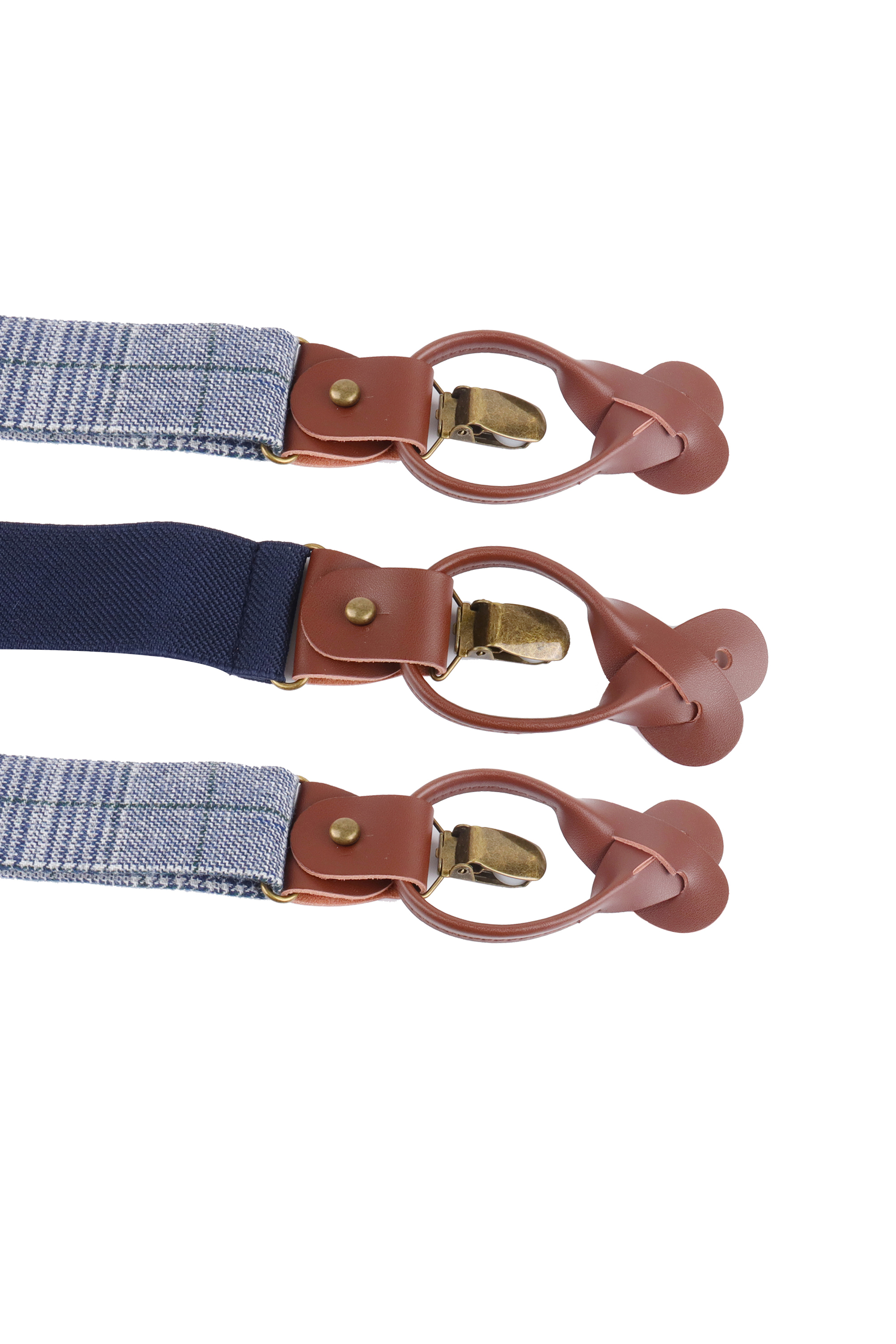Bretelles Urban-Glencheck - Marine