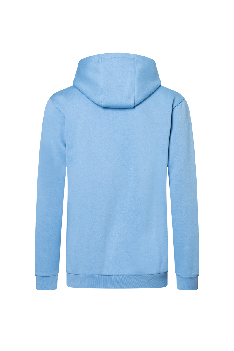 Herren Workwear Sweat Hoodie Soft-Face, aus nachhaltigem Material - Eisblau - L