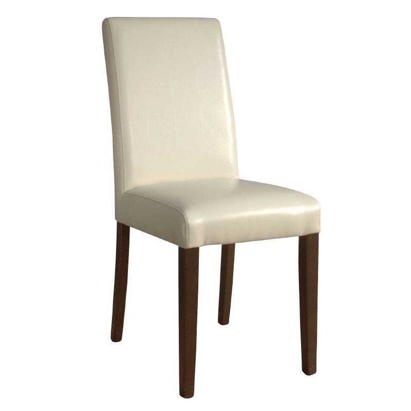 Esszimmerstühle | 2 Stück | Sitzhöhe: 51cm | Kunstleder/Birkenholz | Erhältlich in 2 Farben