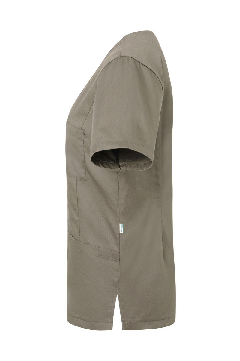 Tunique femme à enfiler à manches courtes Essential, en matériau durable - Sauge - L