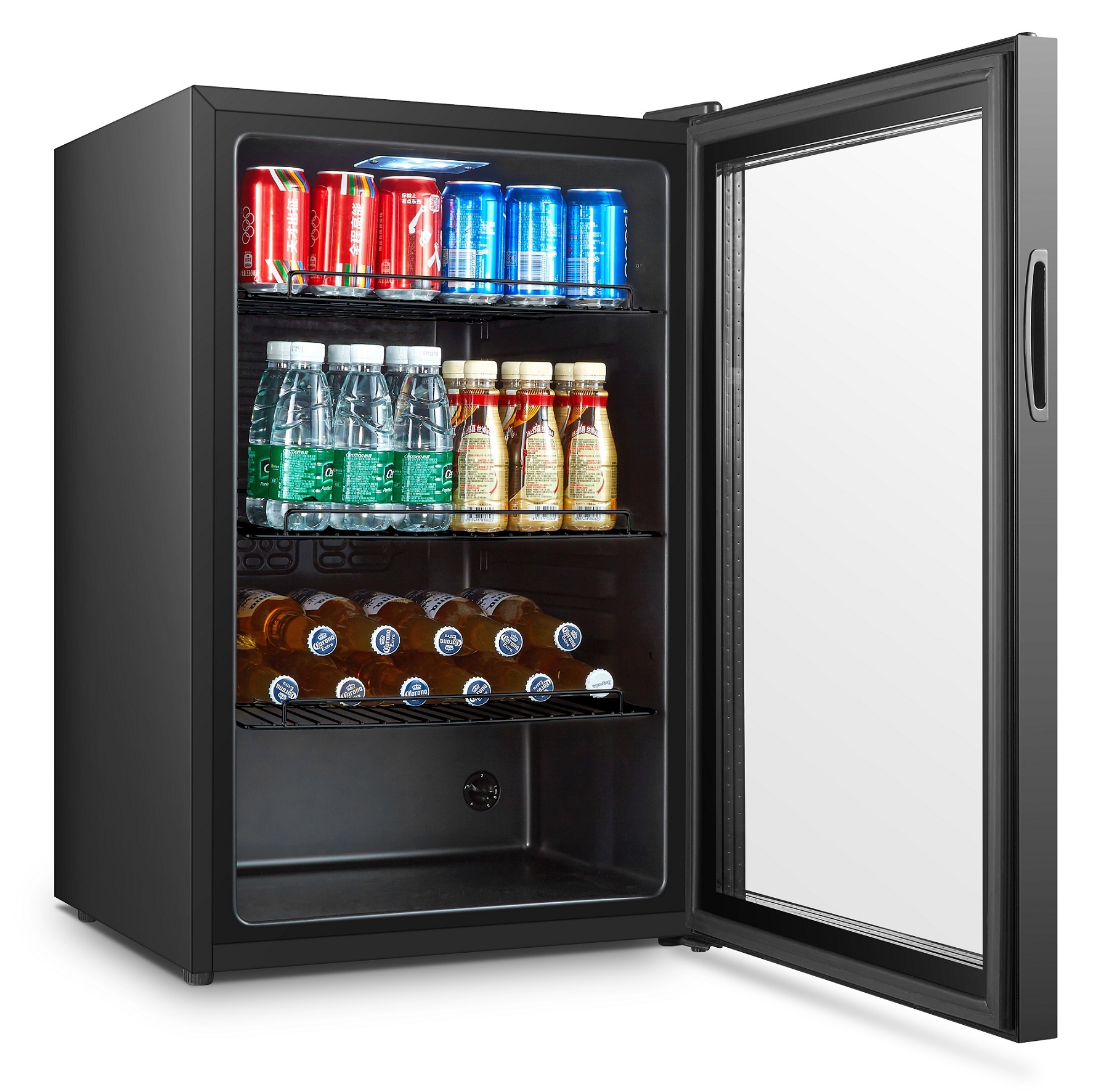 Getränkekühlschrank mit Glastür - 115L