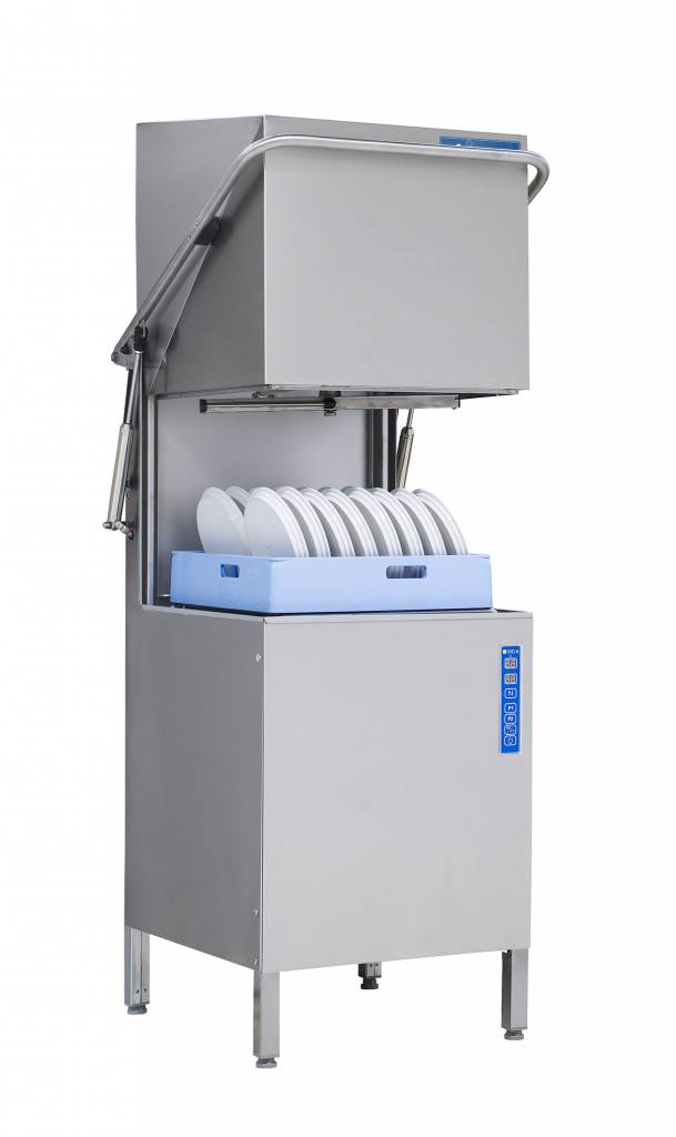 Geschirrspülmaschine 60x40cm | Rhima WD-6 PLUS GRÜN | Inkl. Breaktank und Drucksteigerungspumpe zum Nachspülen
