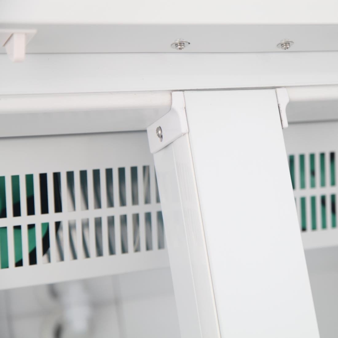 Polar C-Series Doppel-Tür Kühlschrank Weiß 744Ltr