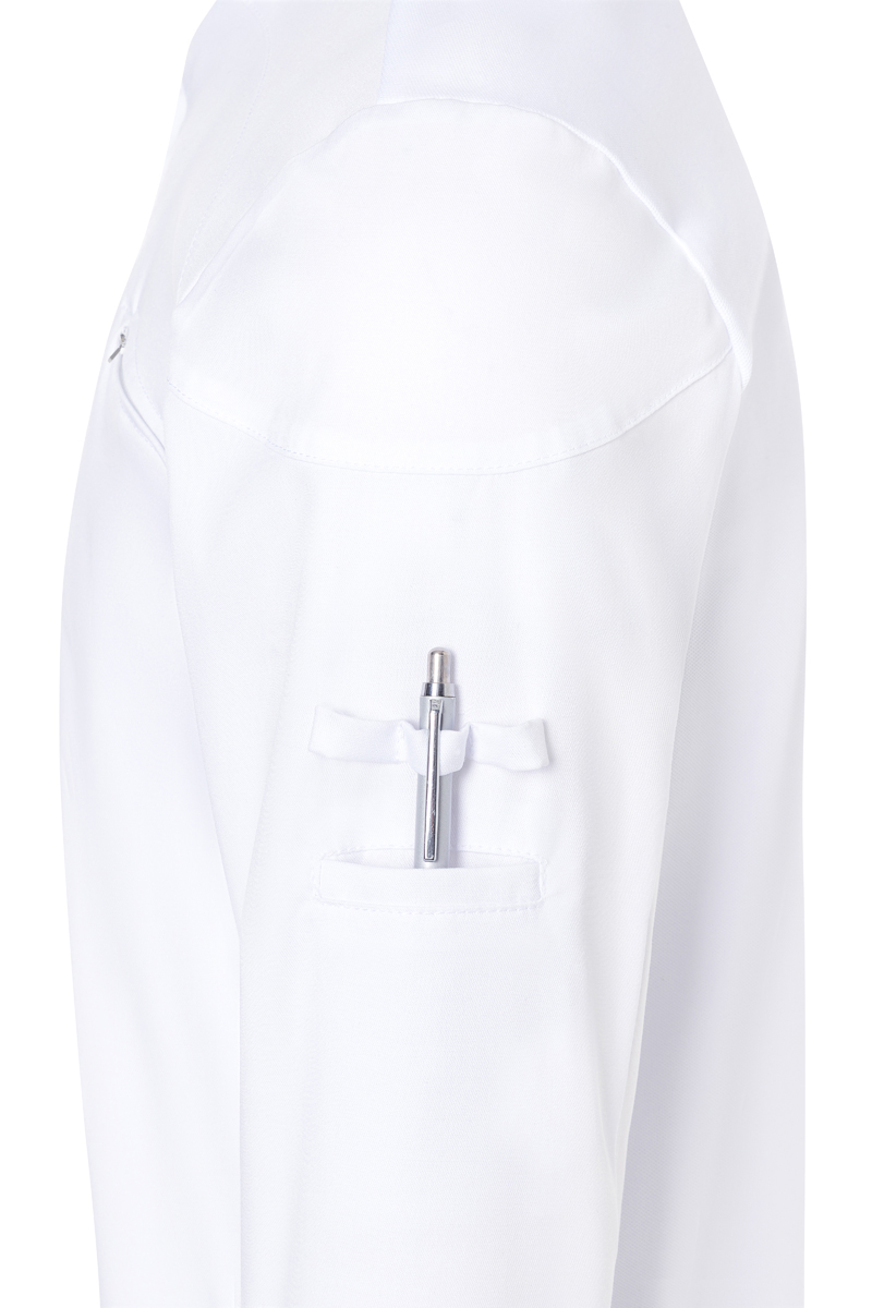 Veste de cuisine à manches longues pour hommes DIAMOND CUT Excellence - Blanc - 44