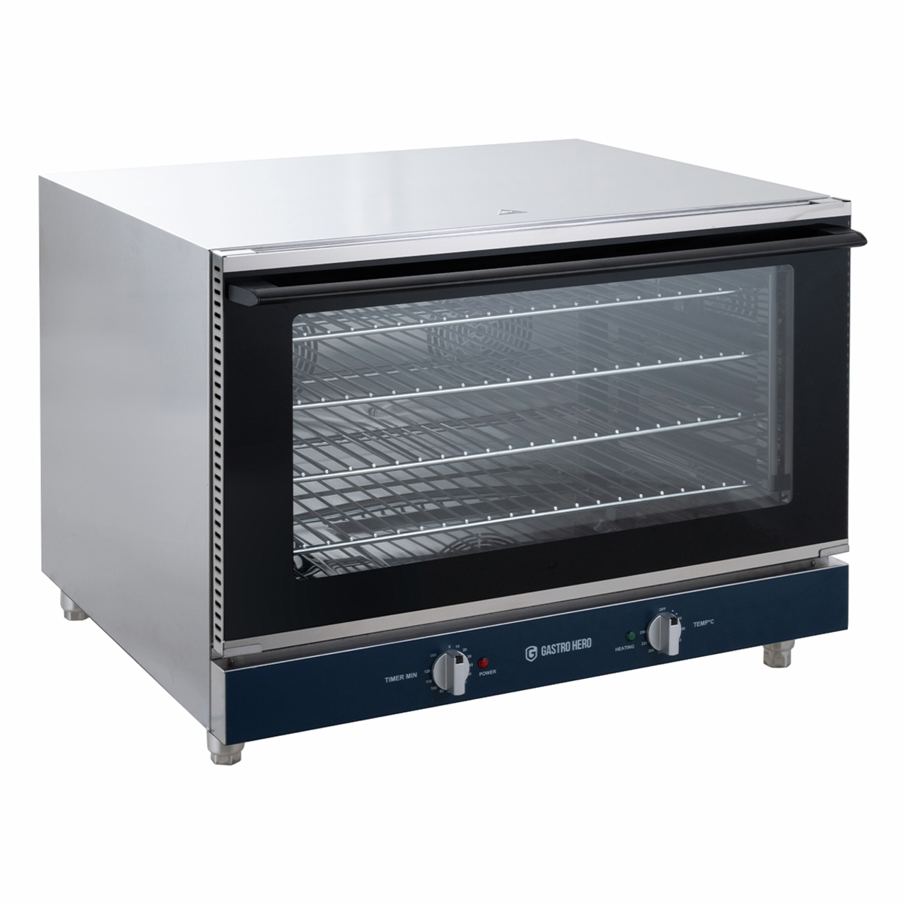 Four à chaleur tournante ECO - Manuel - 4x EN 600x400 ou GN 1/1 - 4,6 kW - 400V