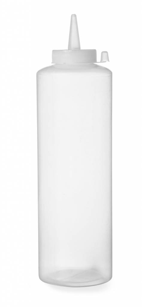 Dispenser Flacon Transparant | 35 cl | PE dop PC | 55x(h)205mm