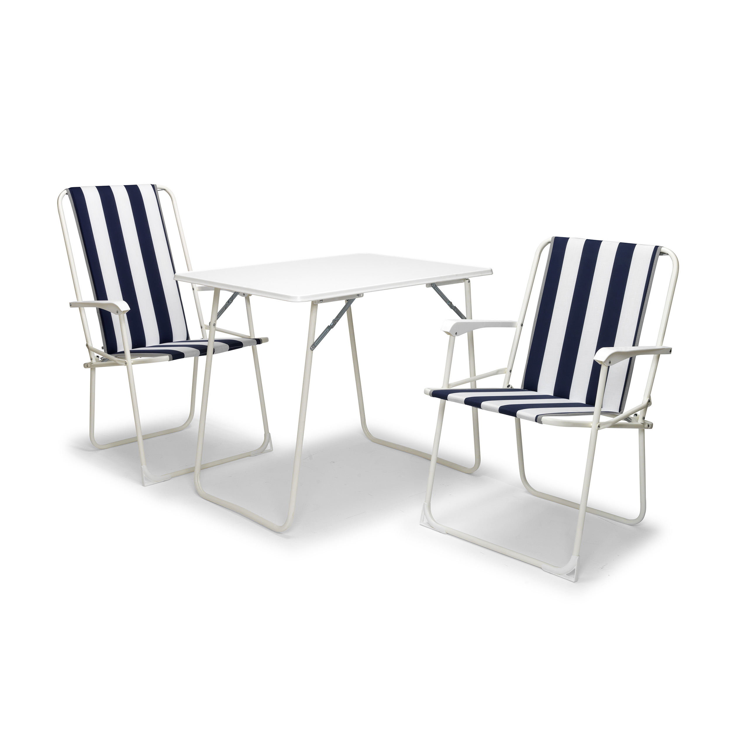 Campingtafel inklapbaar 60x80cm Wit