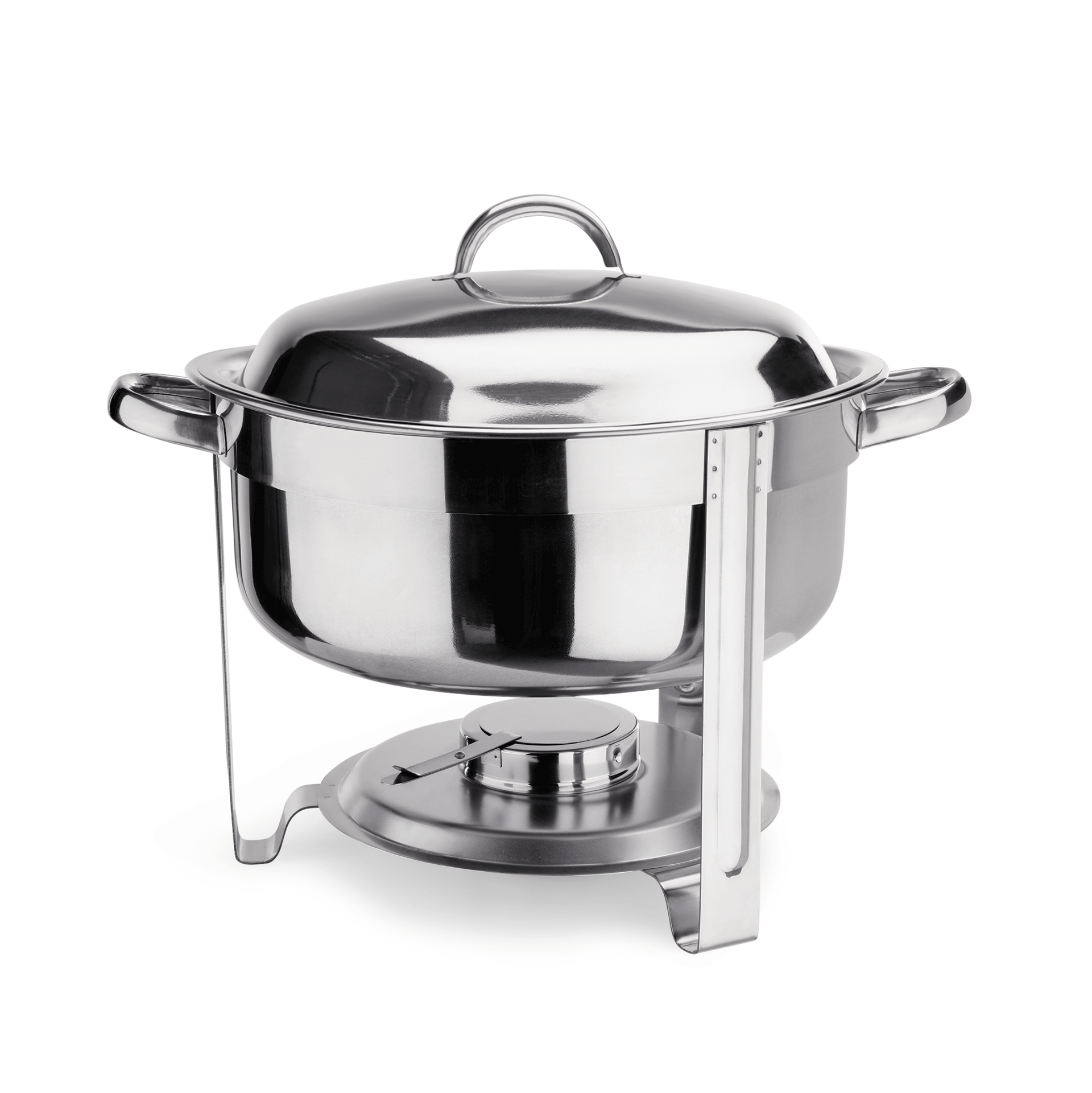Réchaud à soupe, 7,5 L, diamètre 33 cm, hauteur 33 cm, acier inoxydable chrome-nickel