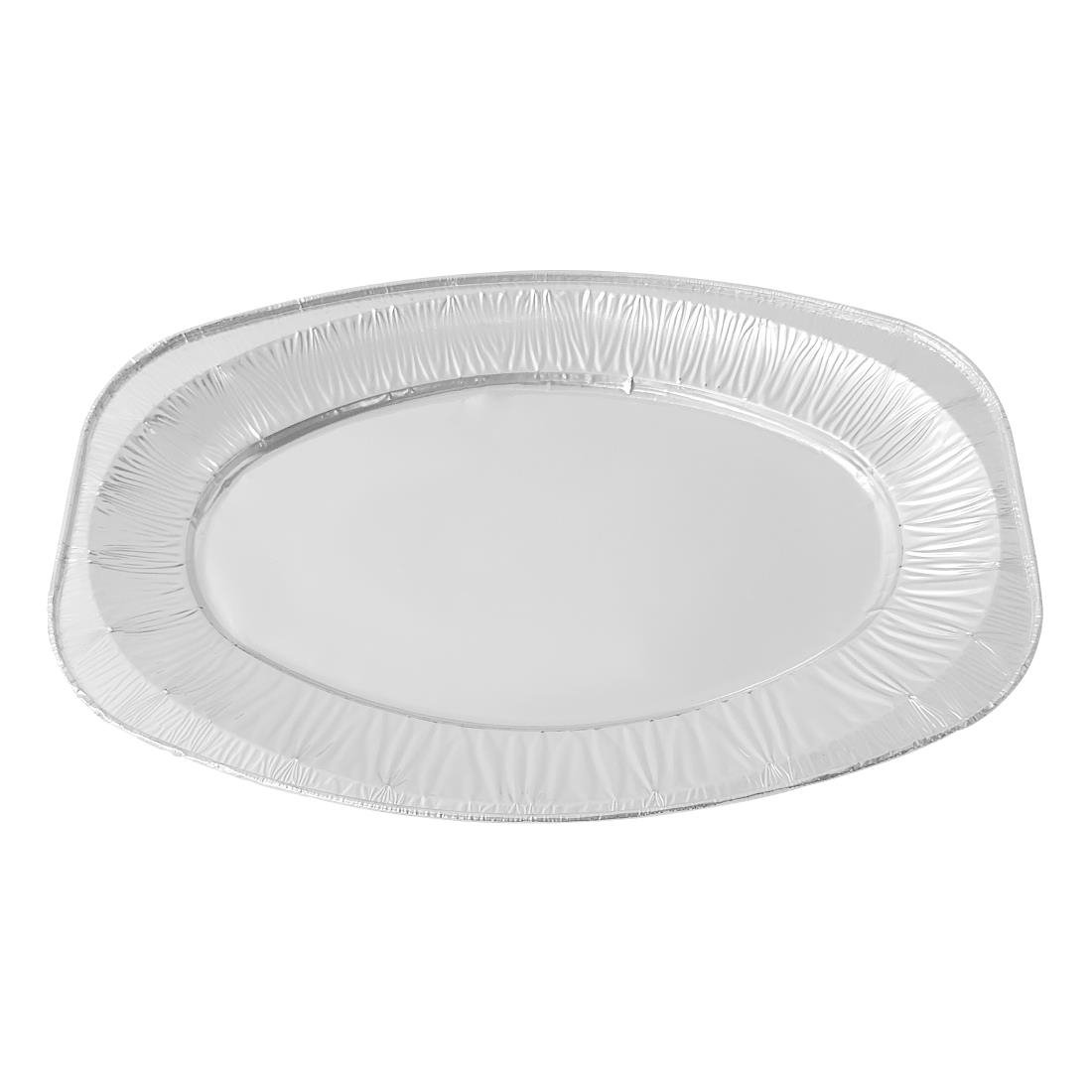 Plateaux jetables en aluminium Fiesta Recyclable 432 mm (lot de 10)