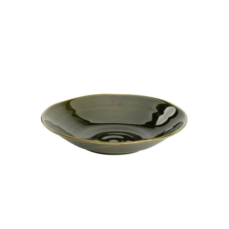 Bord diep Midori 22 cm Groen Porselein