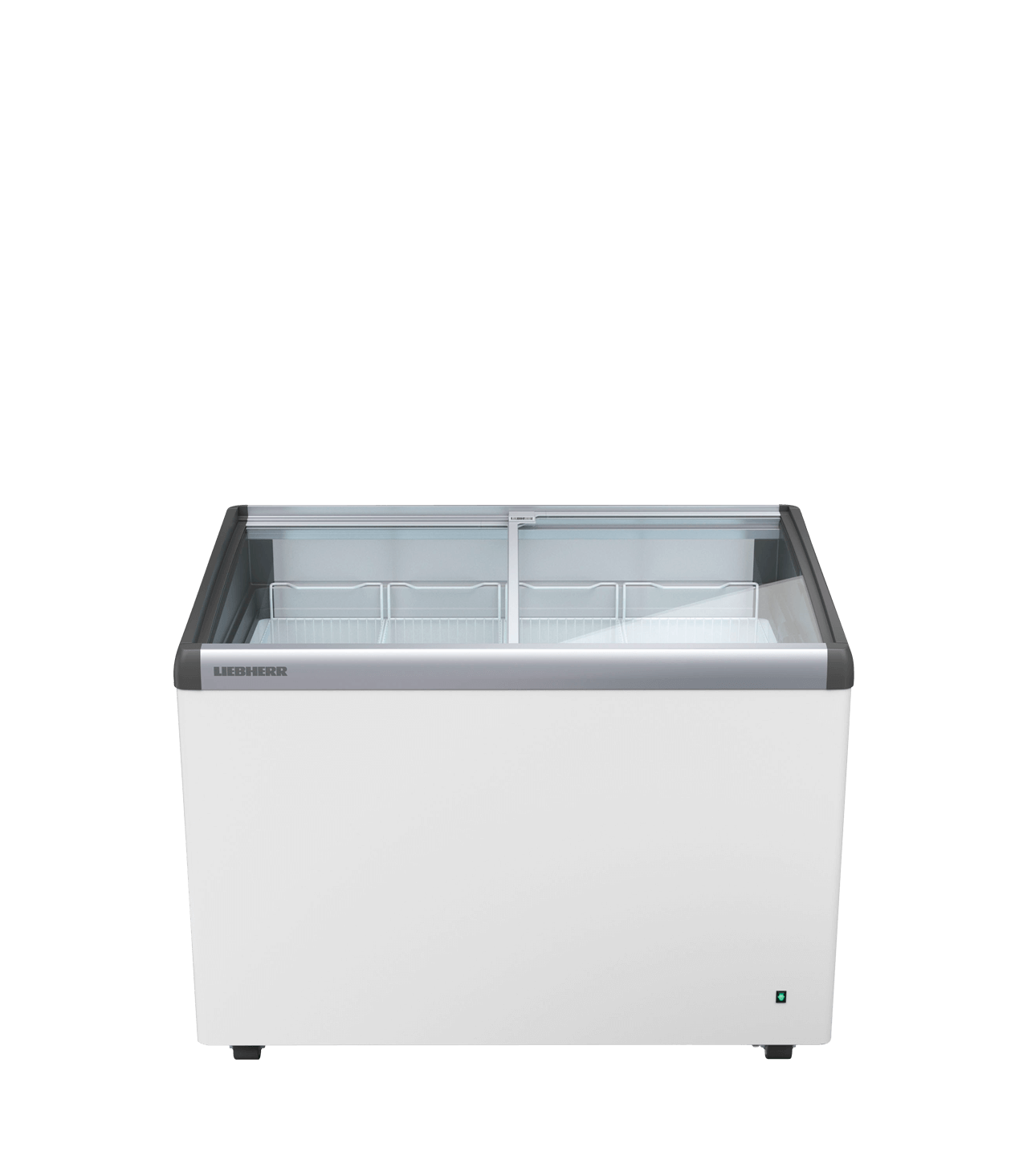 Eiscremebehälter EFI 2853-41 196 Liter mit Glasschiebedeckel