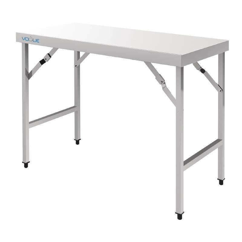 Table De Travail Rabattable Inox - 1800(l)x600(p)x900(h)mm