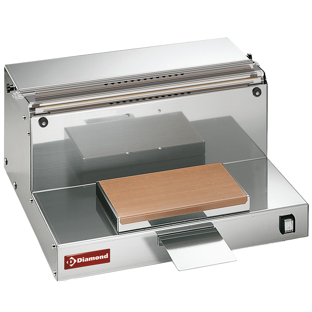 Folienverpackungsmachine Edelstahl - 500mm Rollen