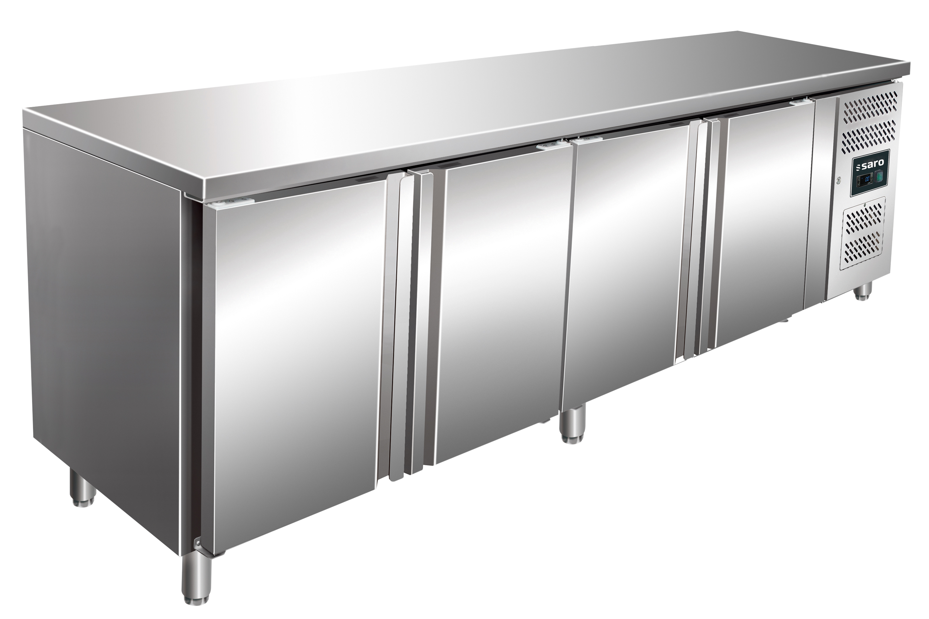 Table réfrigérée négative SARO, 4 portes, modèle HAJO 4100 BT