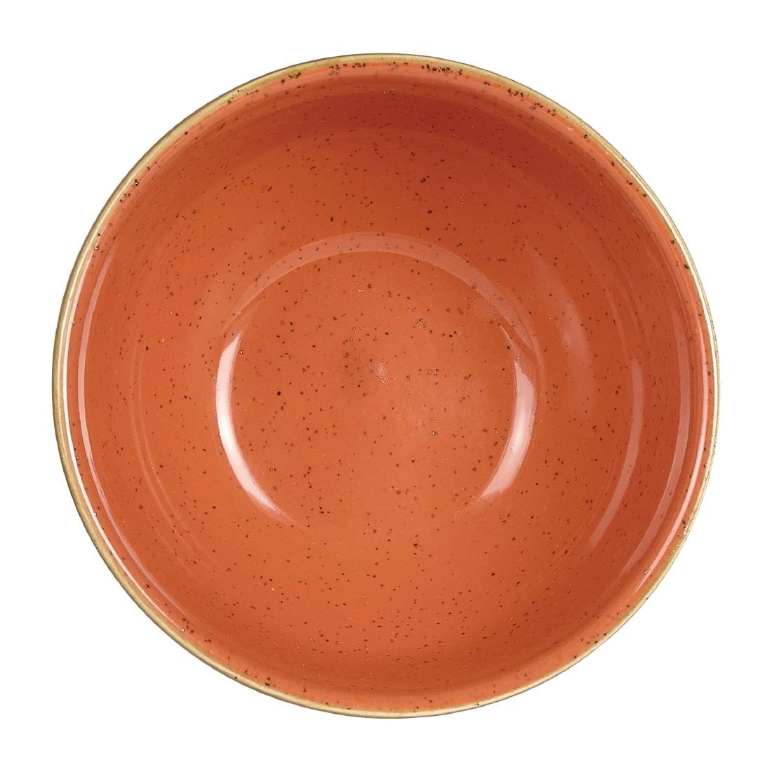 Churchill Stonecast Spiced Orange Suppenschüsseln 132 mm (12 Stück)