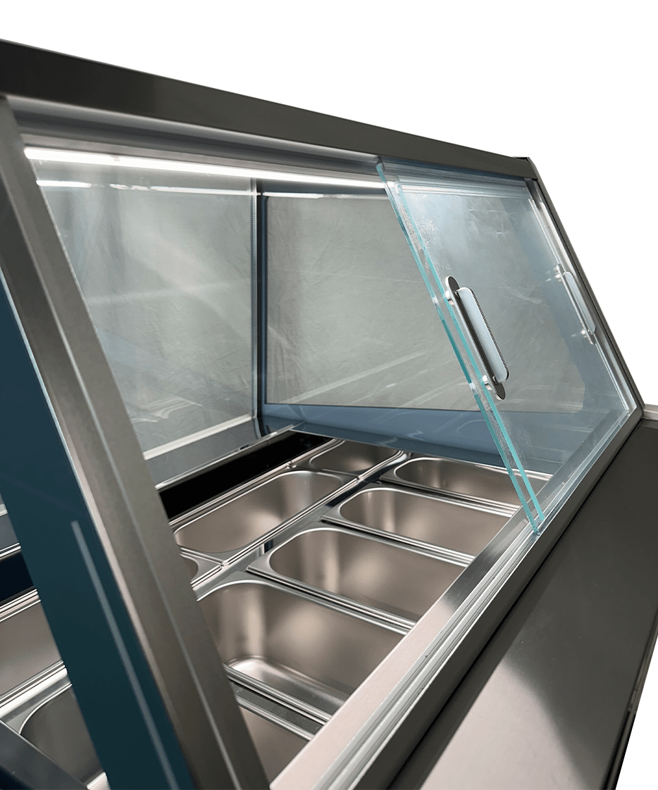 Vitrine À Creme Glacée Borneo 12X5L