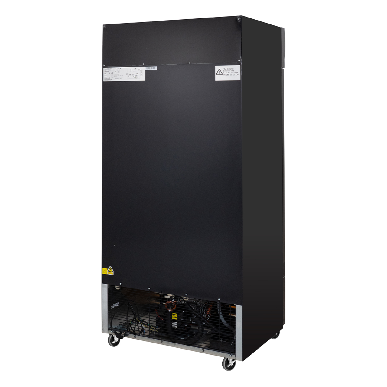 Getränkekühlschrank ECO 630 mit Leuchtaufsatz und Schiebetüren