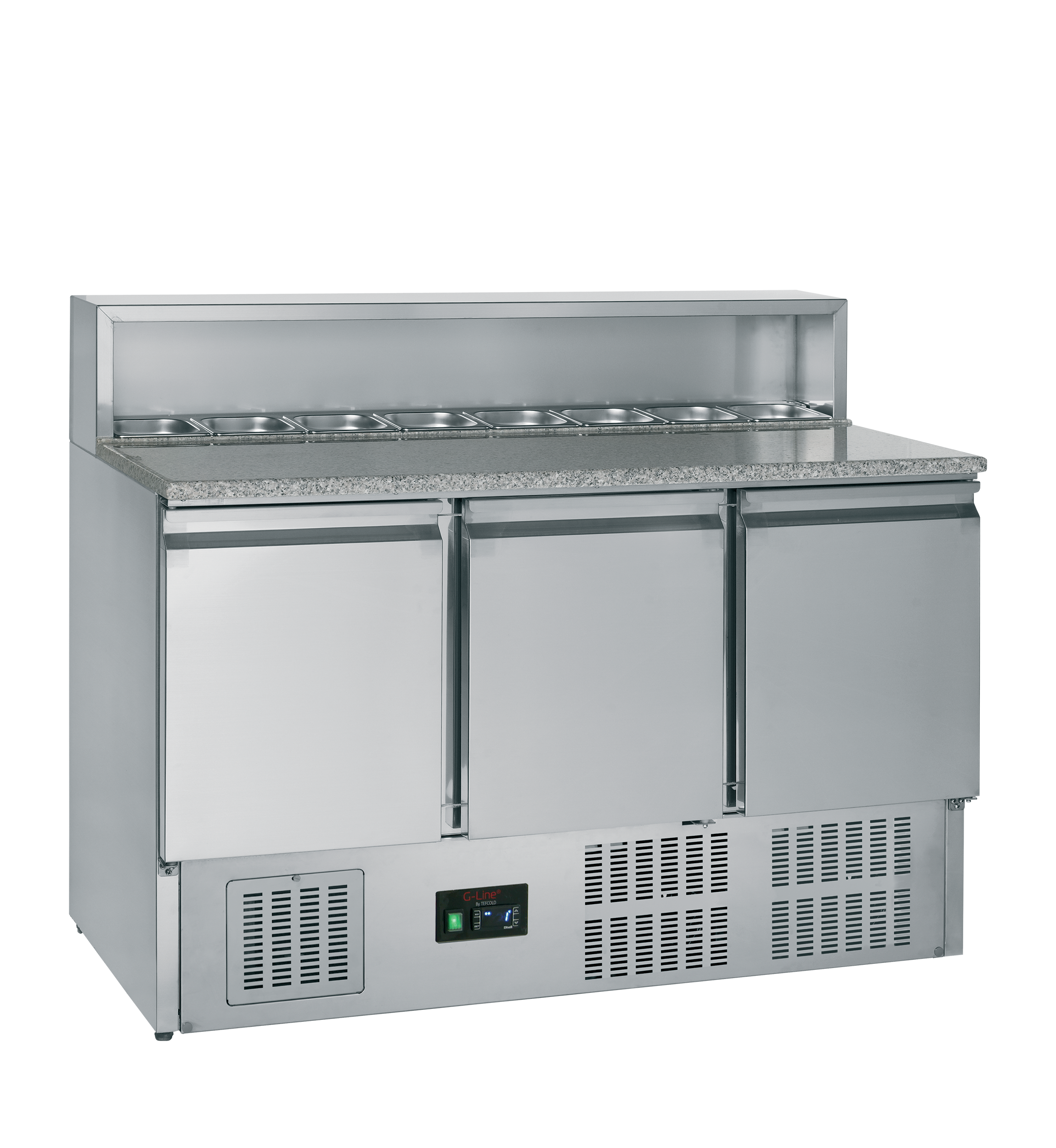 Comptoir réfrigéré à pizzas G-Line de TEFCOLD GN 1/1 - GP93