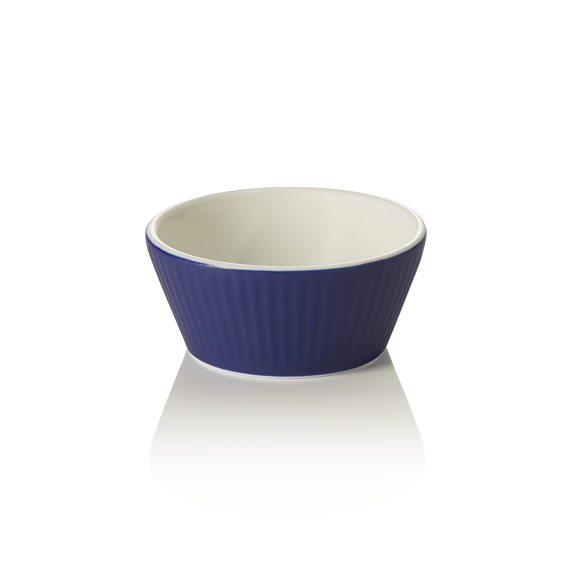 Ragout Fin Set, Ø 7 cm, 100 ml, blauw, Set van 6 stuks, porselein