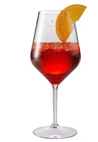 Wijnglas Deluxe 47 cl | Polycarbonaat kunststof - 6 Stuks