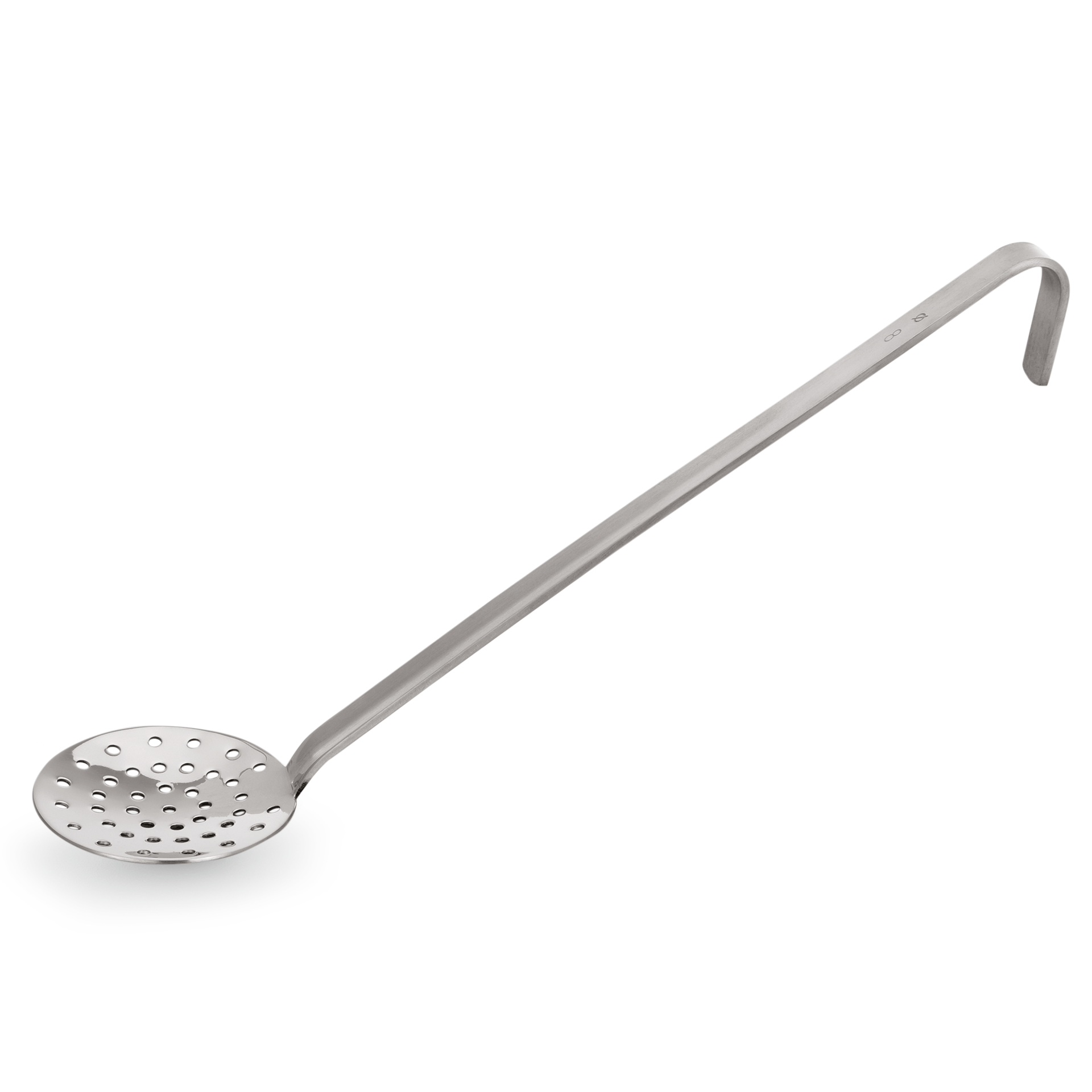 Écumoire OUTIL DE CUISINE 2085, Ø 16 cm, 40 cm, perforation Ø 4 mm, acier inoxydable