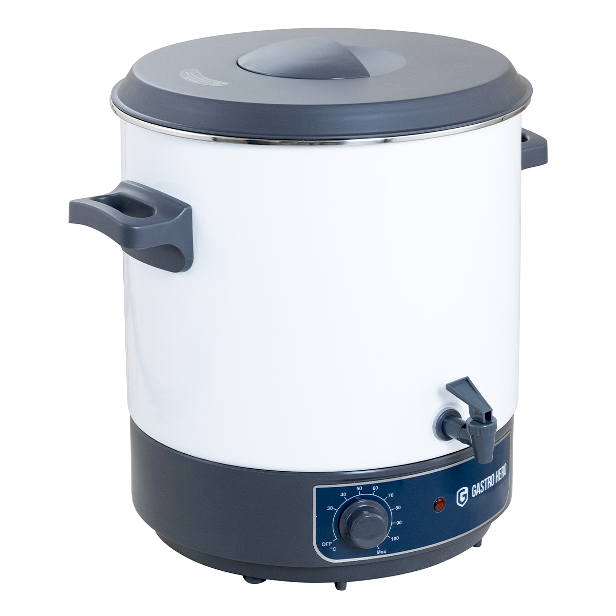 Glühweintopf / Einkochtopf ECO 23 Liter, 1800 W, mit Zapfhahn