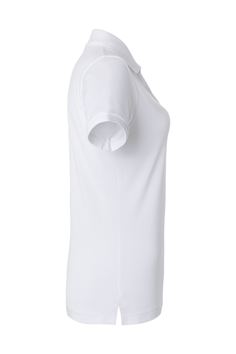 Damen Workwear Poloshirt Basic - Weiß - L