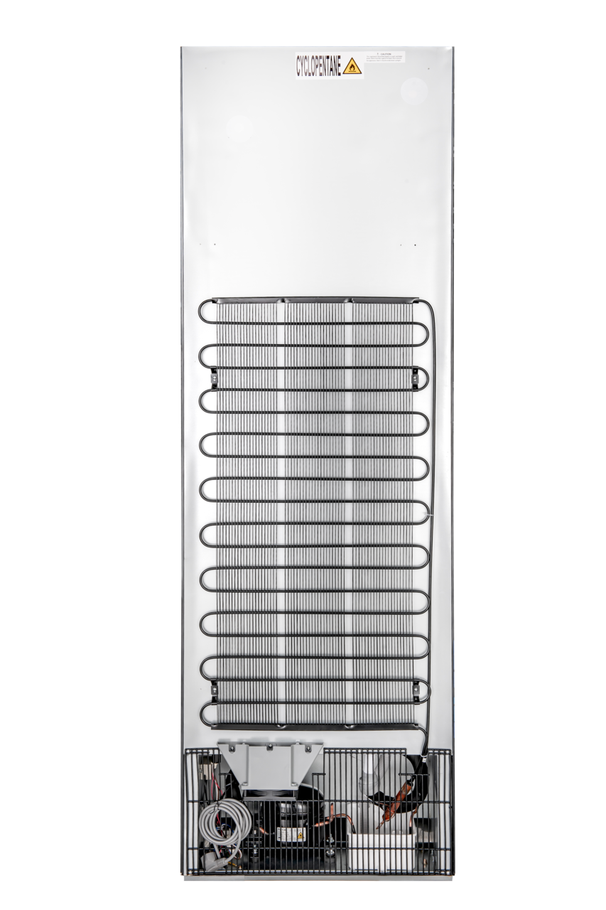 Armoire réfrigérée ECO 400, intérieur en plastique, noir