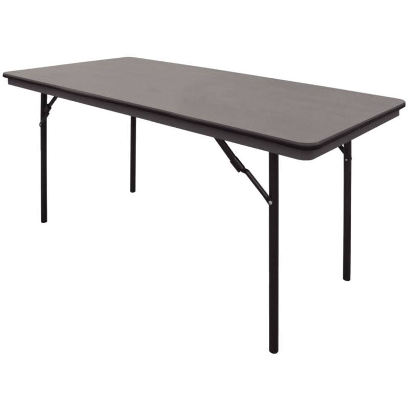Table Pliante | ABS et Acier | Noire | Disponible en 3 Tailles