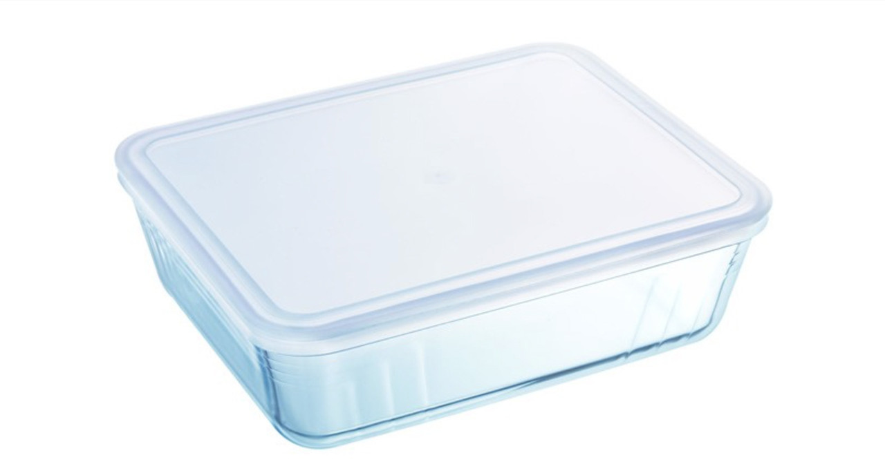 Ovenschaal met deksel Cook&Freez 25 x 19 x 8 cm 2.6 Liter