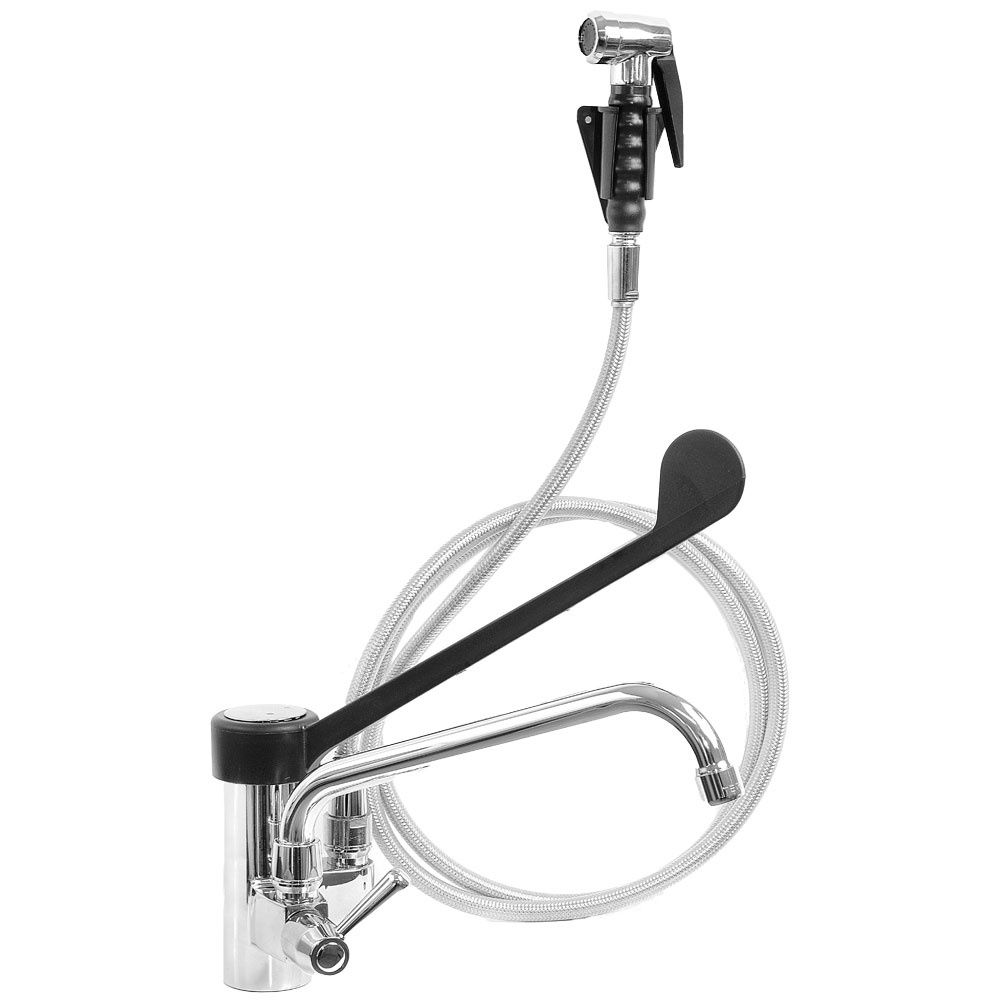 Einlochmischbatterie mit Winkelsteuerung Dusche Einhebel  (Ausgang MONO)