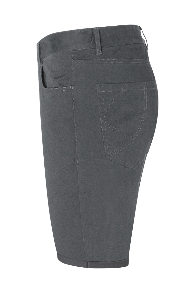 Herenshorts Met 5 Zakken, Klassiek Stretch - Antraciet - 58