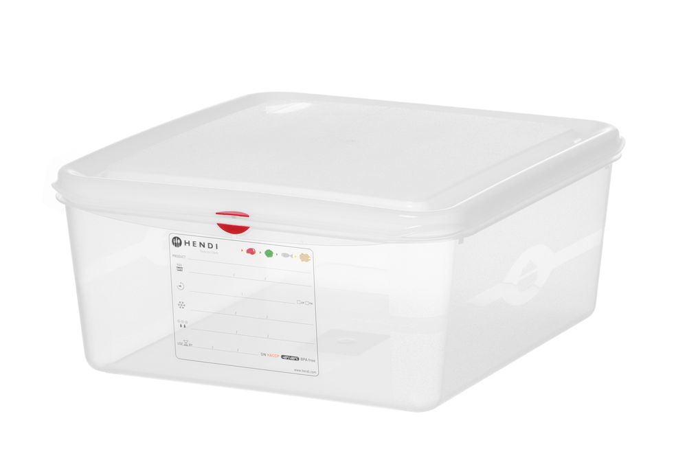 GN 2/3 Behälter - Polypropylen - GN 2/3 - 13,5L - Transparent - 354x325x(H)150mm